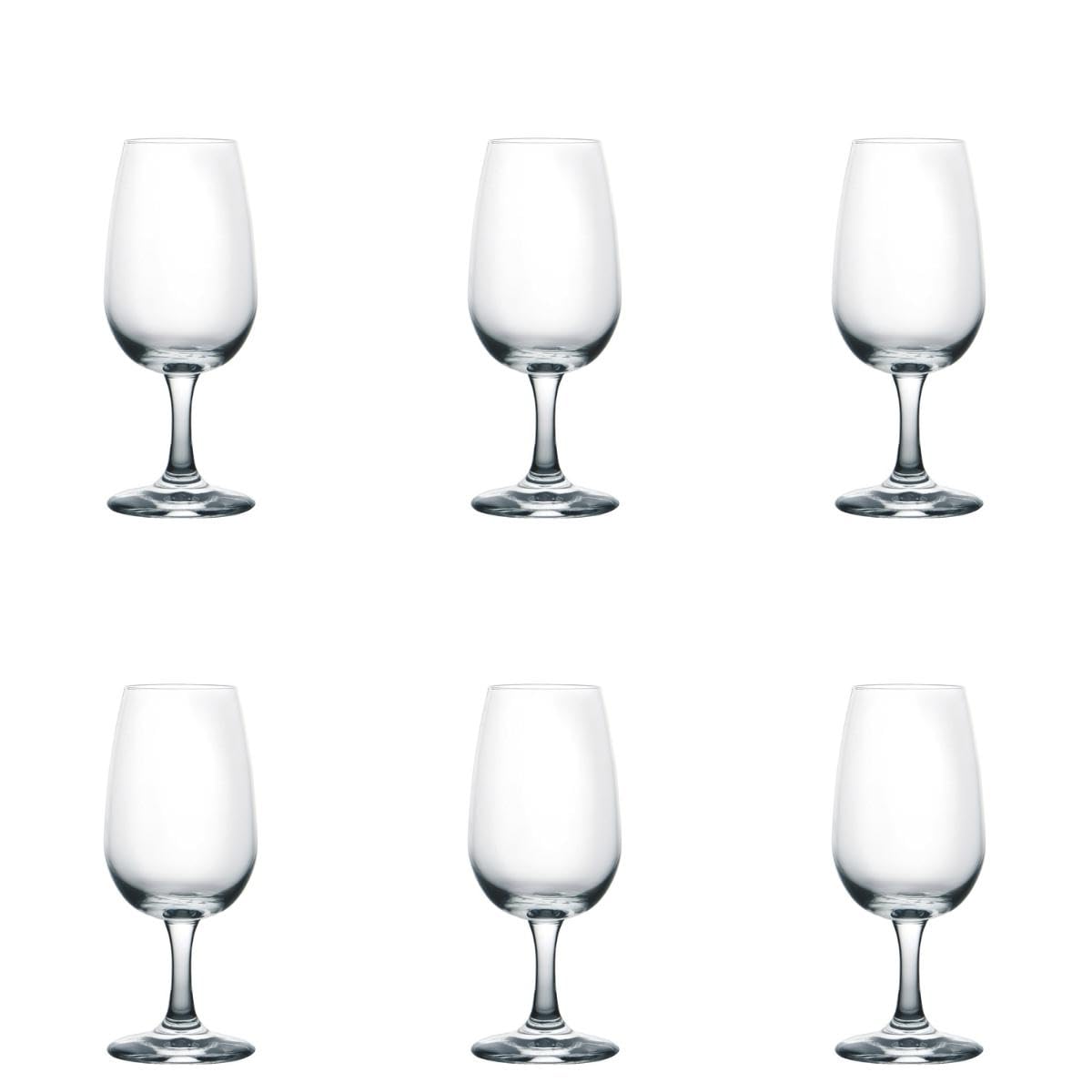 Arcoroc Set de 6 copas de vino Viticole de vidrio 31 cl | Transparente, Vidrio, formato alto, acabado brillo, 31 cl, 6 piezas, apto para frigorífico, fácil de limpiar