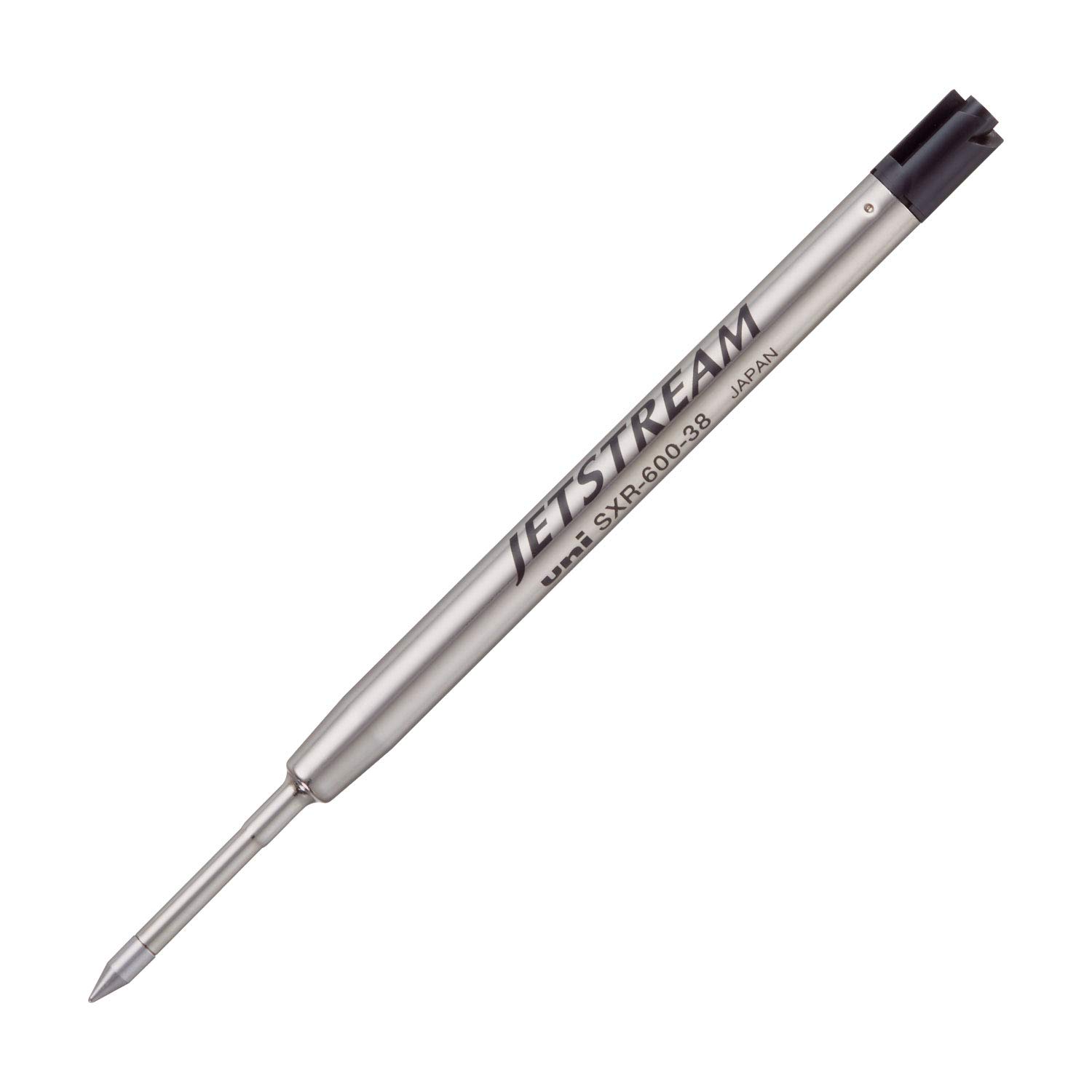 Mitsubishi Pencil SXR60038.24 Ballpoint Pen Refill, Jet Stream Prime 0.38, Solid Color, Black