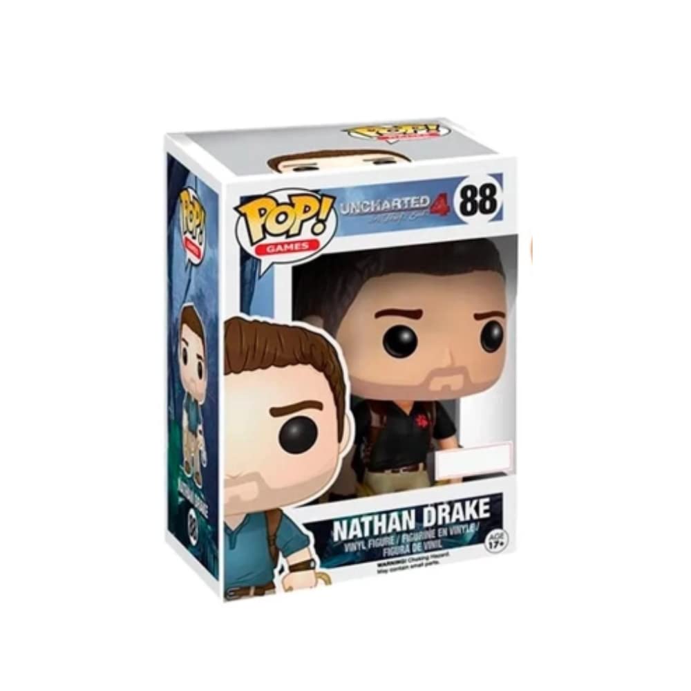 Funko 9359 - Uncharted 4, Pop Vinyl Figure 88 Nathan Drake Limited Edition. 9 cm
