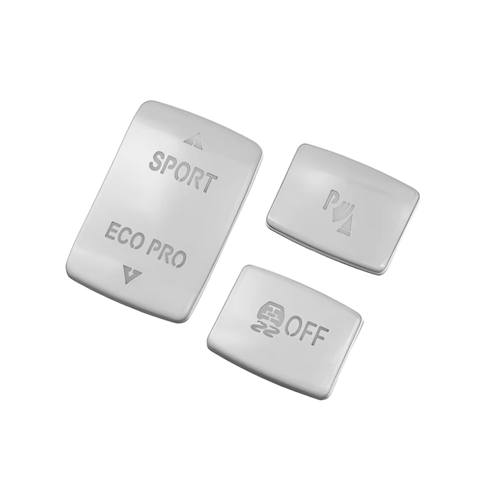 Interior Button Stickers Compatible with BMW F20 F22 F30 F31