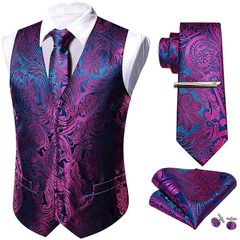 Barry.Wang Silk Waistcoat Set with Accessories Cover