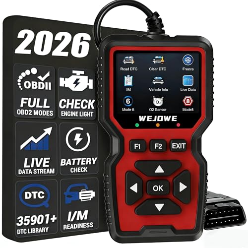 WJ519 Professional OBD2 Scanner Diagnostic Tool, Check Engin...