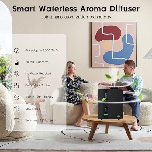 Difusor aromático eléctrico NAMSTE Waterless 200ml miniatura 2