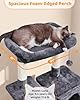 Yaheetech Large Multi-Level Cat Tree, 63 Inches Tall with Sisal-Covered Scratching Posts, Condo, Hammock, Dangling Ball, and Extended Platform for Cats to Play and Sleep #4