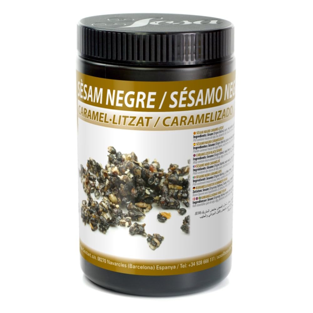 Sosa Sésamo Negro caramelizado - Bote 600grs