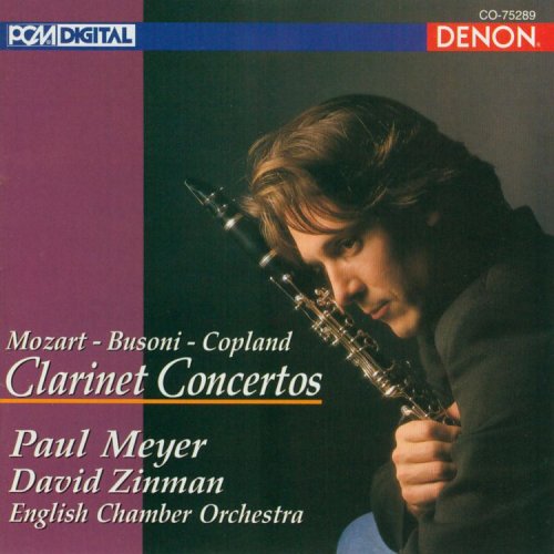 Clarinet Concertos [Audio CD] Mozart; Copland and Meyer, Paul