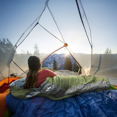 Image of Night Cat Camping Sleeping Bag for Adults 3 Seasons Portable Lightweight Backpacking Hiking Traveling Indoor Outdoor Temperature 5-15℃ 2.6x6.3ft Switch to a Quilt or Blanket