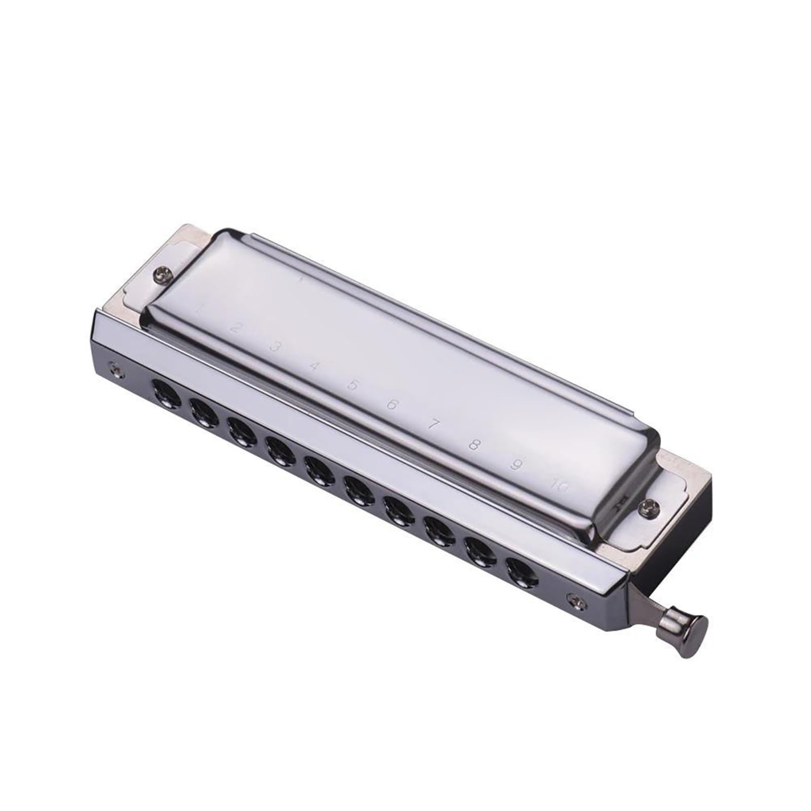 Armonica Cromatica Armonica Professionale A 10 Fori E 40 Note