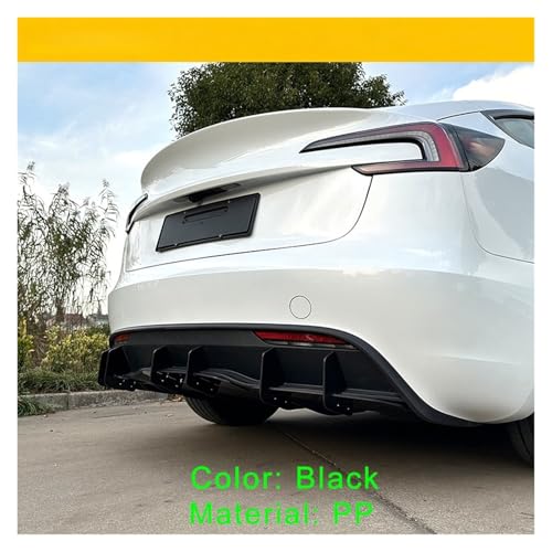 Spoiler de pare-chocs arrière Tesla Model 3 2024 diffuseur protection aérodynamique