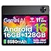DOOGEE U11 Android 16 Tablet 11 Zoll Gemini AI 16GB RAM +128GB ROM (2TB TF), 8580mAh Gaming Tablet Unisoc T7200 Octa-Core, Widevine L1+13MP+5MP Tablets PC, 2.4G+5G WLAN GMS/3.5mm Audio/OTG/GPS/Face ID