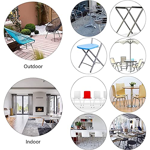 50 Pezzi Nero Rotondo Tappi di Plastica, Tappo di