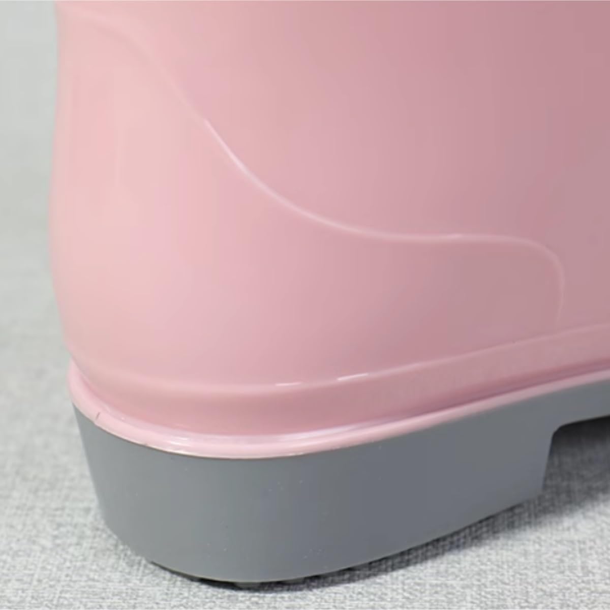 Botas Lluvia Agua Zapatos De Agua Antideslizantes For Exteriores For Mujer, Botas Lluvia Impermeables, Goma Tubo Corto De Mujer(Pink,41)