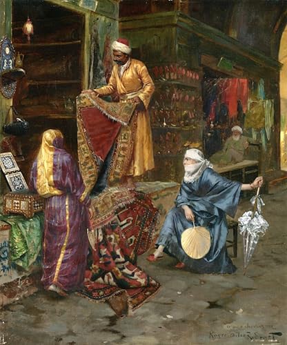 Cuadro en lienzo Rudolf Ernst de 60x90cm que llena de elegancia clásica tus paredes