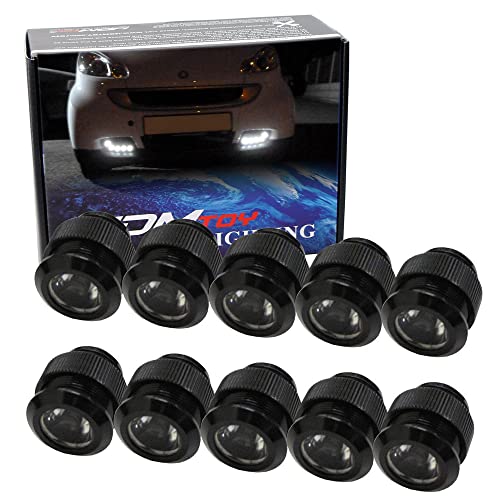 Kit LED 10 Piezas 30W Luz Diurna iJDMTOY Smart Car Fortwo miniatura 1