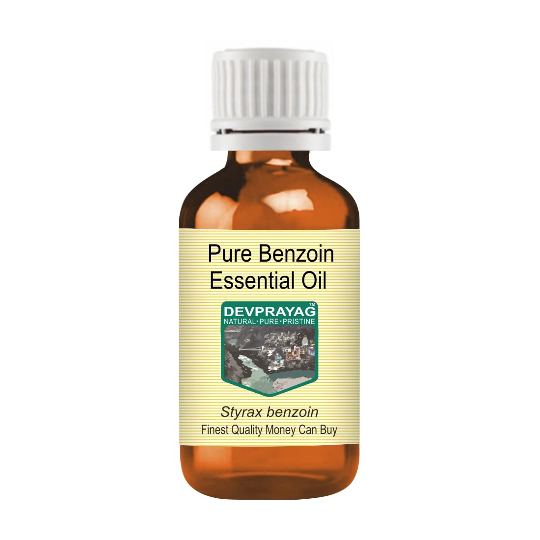 Devprayag Benzoin Essential Oil (Styrax benzoin) Pure | Viscous Texture | Rich Aroma | Unisex | All Skin Types |Natural Extract Steam Distilled 100ml