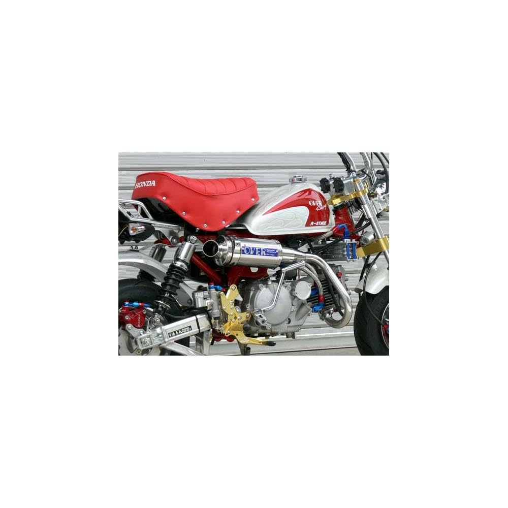 Z50j モンキー ゴリラ OVER RACING アップマフラー OVER RACING オーヴァー ステンチタン アップマフラー MONKEY