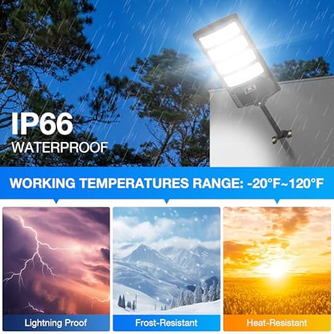 Solar Street Lights LED Flood Light Solar Parking Light