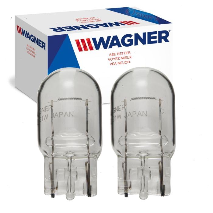 2 pc Wagner Brake Light Bulbs compatible with Chrysler 200 2015-2017