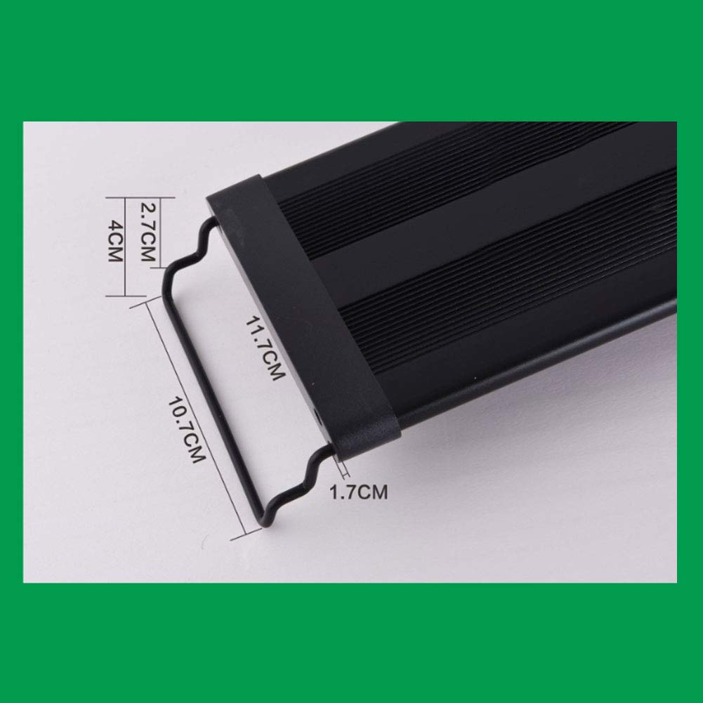 Luz LED Acuario, Iluminación LED Para Acuarios Plantados Lámpara 18W 30cm LED Para Peceras