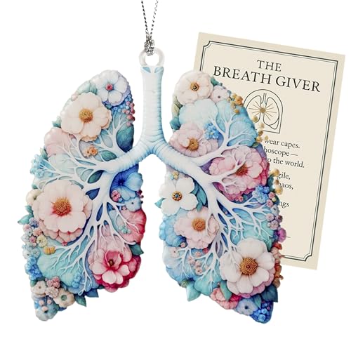 Duducraft Respiratory Therapist Gifts, Suncatcher Effect...