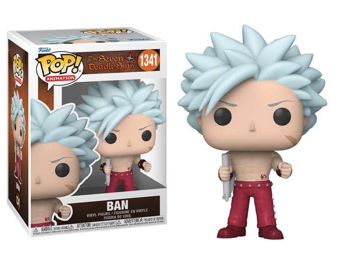 七つの大罪　POP FUNKO Amazon.com: POP Anime: Seven Deadly Sins - Ban Funko Vinyl