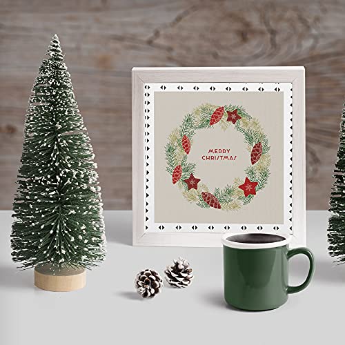 Vondy Cardstock Paper 12"×12",Single-Sided Scrapbook Paper With Stickers,Christmas Prints Snowflakes Pattern Designer Paper Pad,27 Pcs/Pack Decorative Craft Paper Gift Wrapping Winter Scrapbooking Kit #TOP7