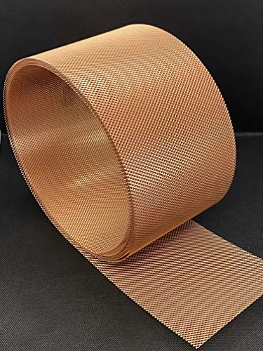 Rejilla de protección contra insectos (cobre, banda de ventilación, 100 mm x 5 m) Cover