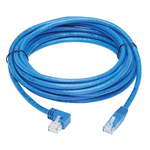 Cable Ethernet Cat6 Tripp Lite 20 pies Azul Ángulo Izquierdo miniatura 5