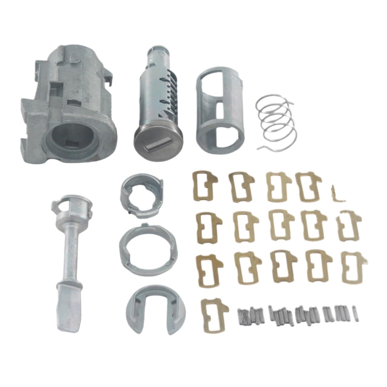 Rear Tailgate Lock 3B0837167/168 for Passat for Toledo for Leon for Arosa for Lupo Left Right Door Lock Barrel Cylinder Repair Set
