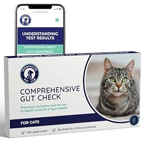 s Cat Darm Health Test Kit – Umfassende Verdauungsbewertung für Katzen zu Hause – Schnelle digitale Ergebnisse, Experten-Panel-Insights