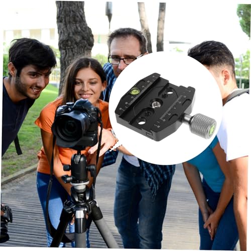 Evita caídas de tu cámara con el adaptador de liberación rápida y estable para trípodes 5