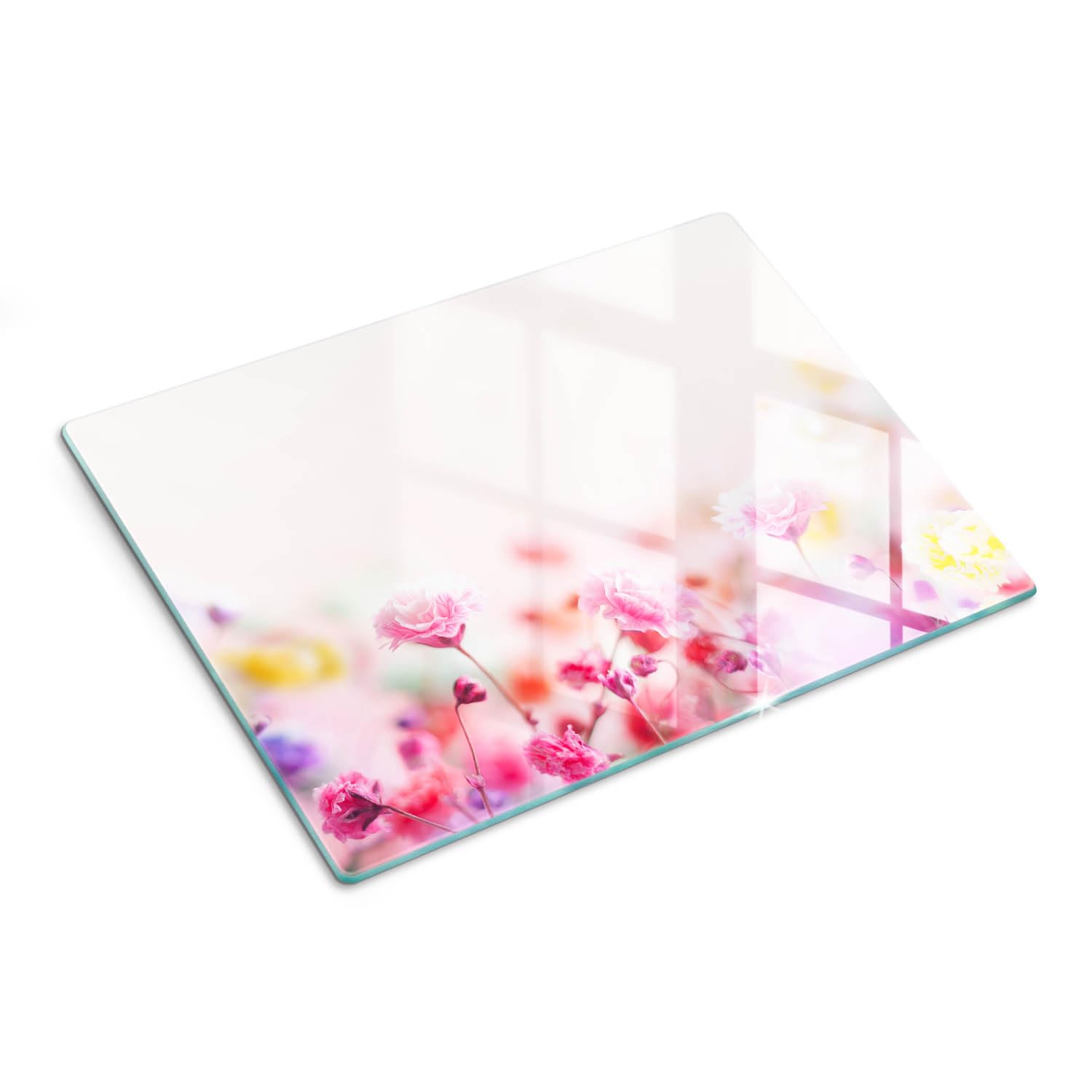 Tabla de cristal | Rosa | Superficie impresa