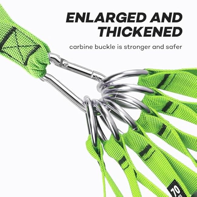 Resistance Bands, Heavy Duty Exercise Bands for Working Out, Workout Bands with Handles, Stretch Band for Men, Fitness Bands for Home Workouts, Muscle Training, Strength, Slim, Yoga