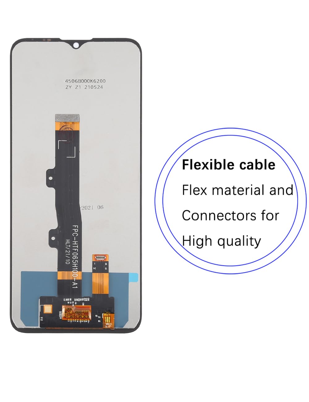 Display di Ricambio per Motorola Moto E7 Power LCD Schermo, per Moto E7 / E7i Power Schermo Display Touch Digitizer Assembly Kit di Riparazione