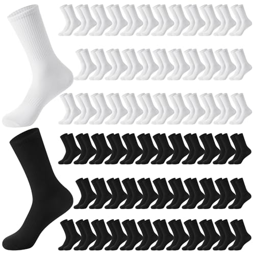 70 Pairs Crew Socks Bulk Fashionable Arch Support Workout Casual Socks Lightweight Thin Athletic Socks for Women