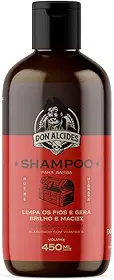 Don Alcides, Shampoo para Barba 450mL Essência Barba Negra Don Alcides
