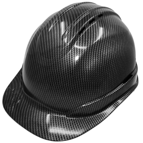 Bullhead Safety Shiny Black Graphite Hard Hat