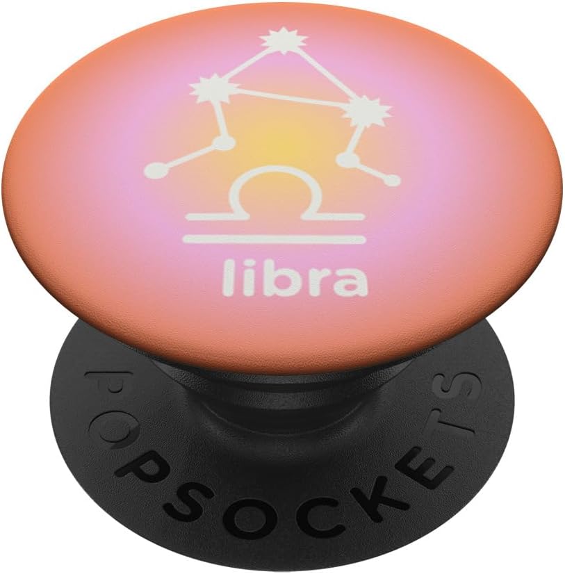PopSockets Zodiac Phone Grip - Libra Constellation PopSockets Adhesive PopGrip