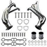 AMVirtuo Long Tube Headers Compatible with 1966-1987 Chevy GMC Blazer Suburban C10 C20 C30 K10 K20 K30 Trucks 283-400 Small Block V8