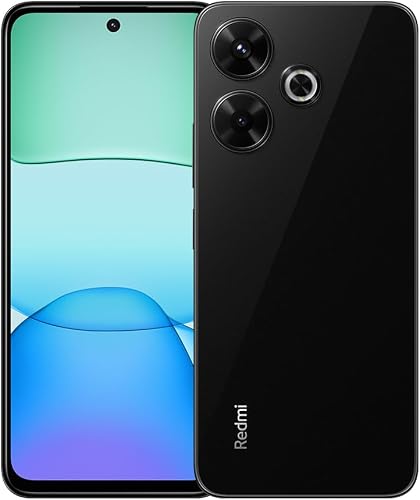 Xiaomi Redmi 13 8GB RAM 256GB ROM, procesador MediaTek Helio G91-Ultra, Camara 108MP Super-Clear, Pantalla Immersive 6.79" FHD+, 33W Fast Charging, bateria 5030mAh (typ) - Midnight Black