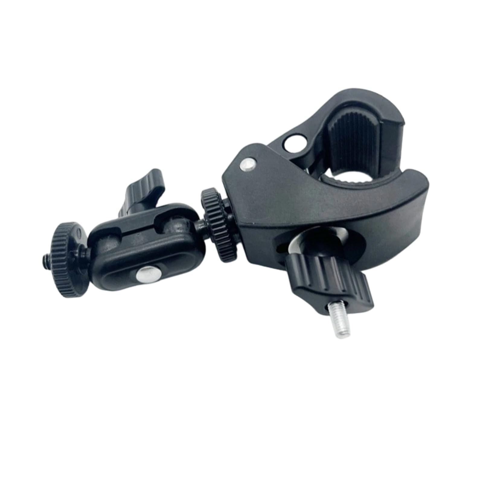 Crffz 360 Strong Clamp Camera Mount Clamp Providing Secure Attachment And Smooth 360 Rotation For Adventure Ridings Strong Grip Camera Bike Clamp