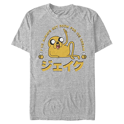 T-shirt Adventure Time homme Jake coupe 3XL Tall vêtement athlétique gris