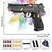 Soft Bullet Toy Gun Shell Ejecting, Blasters Pistol with 100 Foam Bullets, 56 Shells and 2 Magazines, Model Toys for Educational & Shooting Game, Gift for Kids Boys Girls