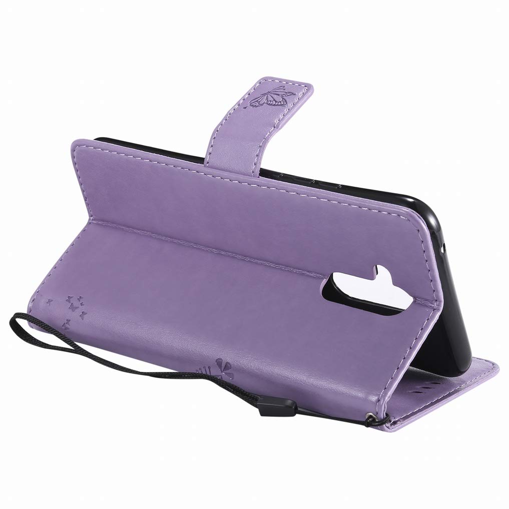Etui Cuir Magnétique Flip Cover Pour Huawei Mate 20 Lite - Avec Fentes Cartes, Support Intégré, Fermoir Magnétique | Protection Complète - 5
