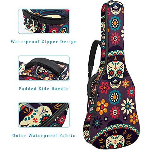 Housse Pour Guitare Acoustique Étanche Antichoc Avec Bandoulière Et Poignée Sacoche Guitare Housse Motifs Colorés Motif… - Les Beatles, Paul McCartney, John Lennon, RIngo Starr, George Harrison Housse Pour Guitare Acoustique Étanche Antichoc Avec Bandoulière Et Poignée Sacoche Guitare Housse Motifs Colorés Motif… – Image 5