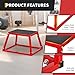 MegaChoice Plyometric Jump Box Set, 12/18/24Inch Heavy Duty Steel Plyo Box, Anti-Slip Jump Trainers Perfect for Home Gym Training