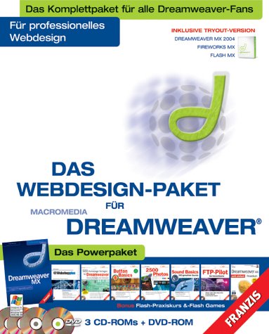 Das Webdesign-Paket für Dreamweaver