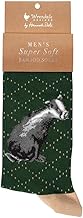 Wrendale Designs The Country Gent' Badger Herrensocken, multi, 7-11