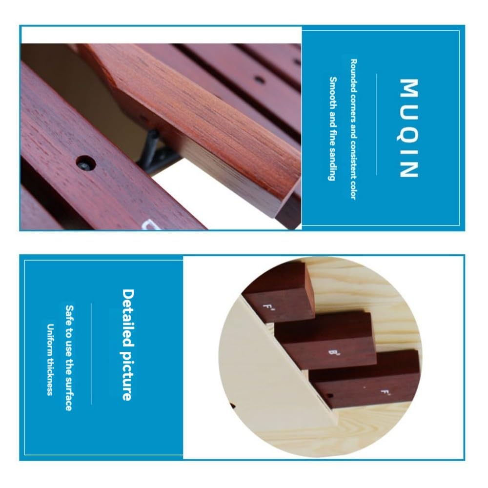Percussioni Orff 13 amp variazione stile scuola superiore basso mogano xilofono percussioni aula di musica(Set)