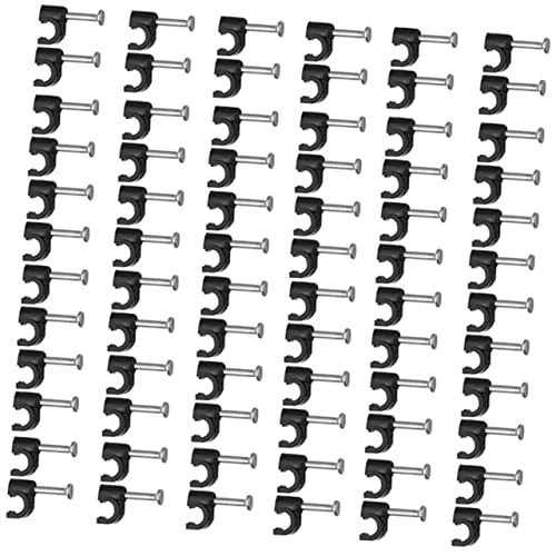 Gadpiparty 1satz Kabelclips Sortiment Für Tv-kabel Netzwerkkabel Und Mehr Wetterfest Installieren Für Wandmontage Kabelmanagement